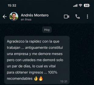 Testimonio de Andrés Montero